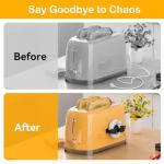 Daisyhome 6-Pack Kitchen Appliance Cord Organizers