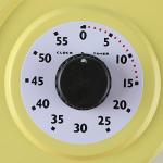 Retro Kitchen Wall Clock with Thermometer and Timer