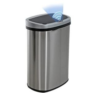 13 Gallon Touchless Trash Can with Lid