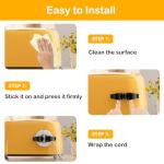 Daisyhome 6-Pack Kitchen Appliance Cord Organizers