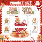 Gingerbread Christmas Dishwasher Magnet Cover Decoration