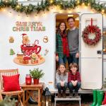 Gingerbread Christmas Dishwasher Magnet Cover Decoration