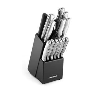 FARBERWARE 15-Piece High-Carbon Kitchen Knife Set