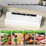 Compact Food Vacuum Sealer with Bags and Modes