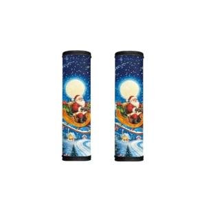 Santa Claus Refrigerator Handle Covers - 2 Pack