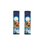 Santa Claus Refrigerator Handle Covers - 2 Pack