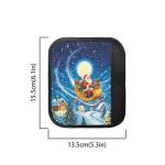 Santa Claus Refrigerator Handle Covers - 2 Pack
