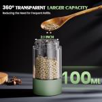 Electric Salt and Pepper Grinder Set for Home