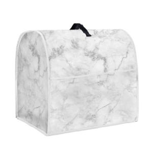 Stand Mixer Cover for KitchenAid, White Marble