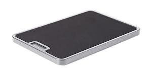 Medium Appliance Rolling Tray - Silver Counter Organizer