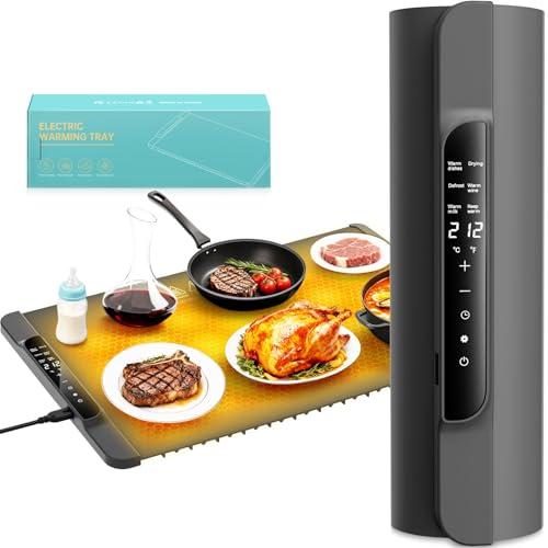 Electric Food Warming Mat with 14 Temperature Settings