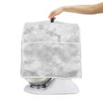 Stand Mixer Cover for KitchenAid, White Marble