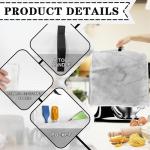 Stand Mixer Cover for KitchenAid, White Marble