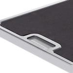 Medium Appliance Rolling Tray - Silver Counter Organizer