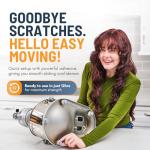 16-Pack Self-Adhesive Appliance Sliders for Easy Movement