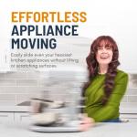 16-Pack Self-Adhesive Appliance Sliders for Easy Movement