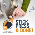 16-Pack Self-Adhesive Appliance Sliders for Easy Movement