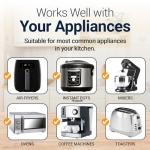 16-Pack Self-Adhesive Appliance Sliders for Easy Movement