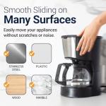 16-Pack Self-Adhesive Appliance Sliders for Easy Movement