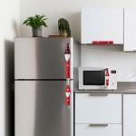 JOYIN Christmas Refrigerator Handle Covers Set of 5