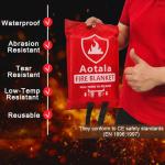 Aotala Fire Blankets for Home and Outdoor Safety