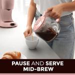 MUELLER HOME 12-Cup Pink Coffee Maker with Carafe