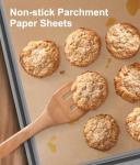 Unbleached Parchment Paper Baking Sheets – 70 Count