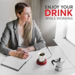 Red Candle Warmer Plate for Home and Office