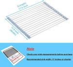 Seropy Foldable Roll-Up Dish Drying Rack