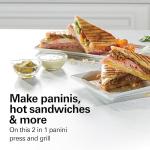 Hamilton Beach Stainless Steel Panini Press and Grill