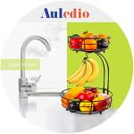 2-Tier Countertop Fruit and Vegetable Basket with Hanger