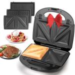 Aigostar 3-in-1 Sandwich Maker and Waffle Press