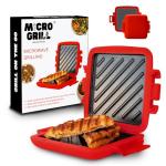 Quick Toastie Maker and Sandwich Toaster in Red