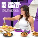 Quick Grilled Cheese Toastie Maker - Purple