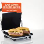 IMUSA Electric Panini Press with Temperature Control