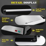 Aigostar 1200W Panini Press and Indoor Grill