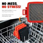 Quick Toastie Maker and Sandwich Toaster in Red