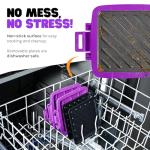 Quick Grilled Cheese Toastie Maker - Purple