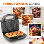 Aigostar 3-in-1 Sandwich Maker and Waffle Press