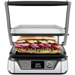 5-in-1 Digital Panini Press and Grill Combo