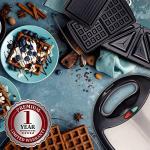 OVENTE 3-in-1 Sandwich Maker and Grill