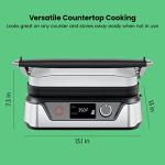 5-in-1 Digital Panini Press and Grill Combo