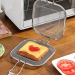 PACKOVE Stainless Steel Sandwich Toaster Clip Press