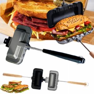 Double-Sided Non-Stick Sandwich Press Grill