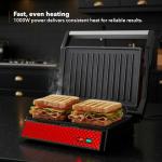 OVENTE Indoor Panini Press and Sandwich Maker