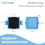 Microwave Toaster and Sandwich Maker - Quick Cooking