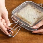 PACKOVE Stainless Steel Sandwich Toaster Clip Press