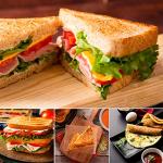 Double-Sided Panini and Sandwich Maker with Non-Stick Plates