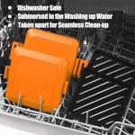 Orange Microwave Toaster and Sandwich Maker