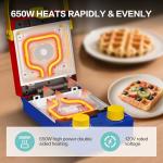 3-in-1 Waffle Maker and Sandwich Press